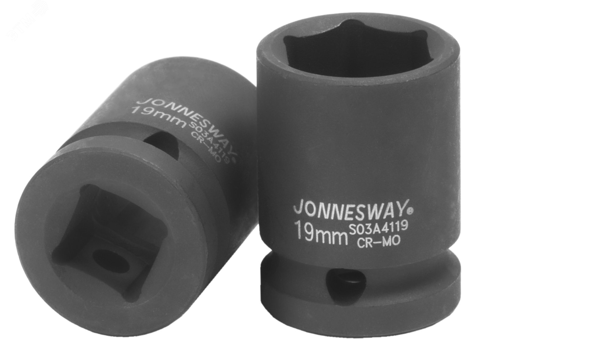 Изображение товара Головка торцевая ударная 1/2''DR 19 мм для гайковерта Jonnesway