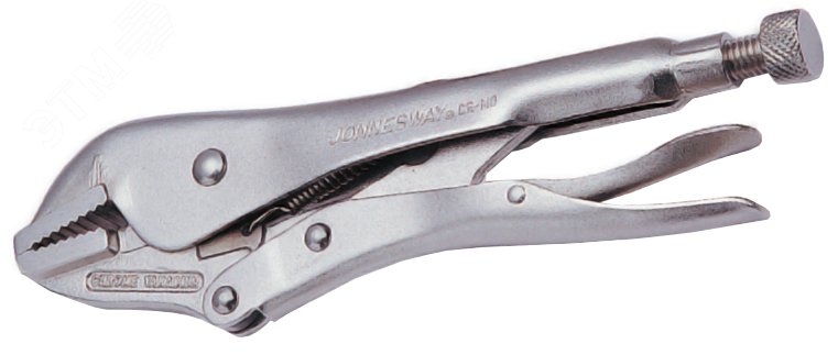 Изображение товара Зажим ручной с фиксацией, плоский захват, 250 мм, 0-60 мм (шт)