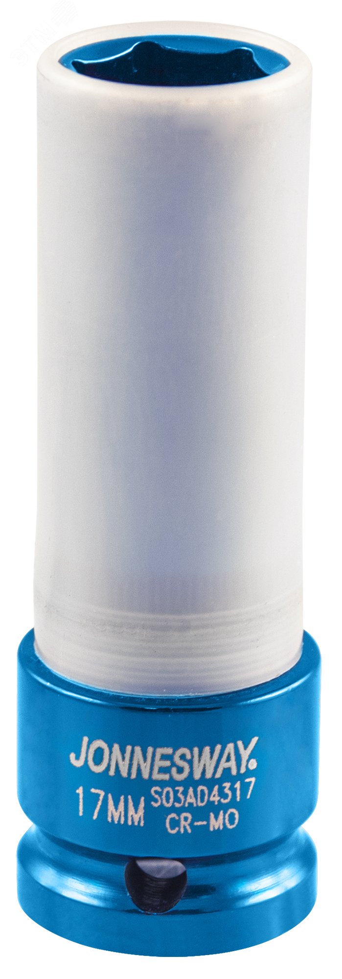 Изображение товара Головка торцевая ударная удлиненная тонкостенная 1/2''DR для легкосплавных колесных дисков, 17 мм (шт)