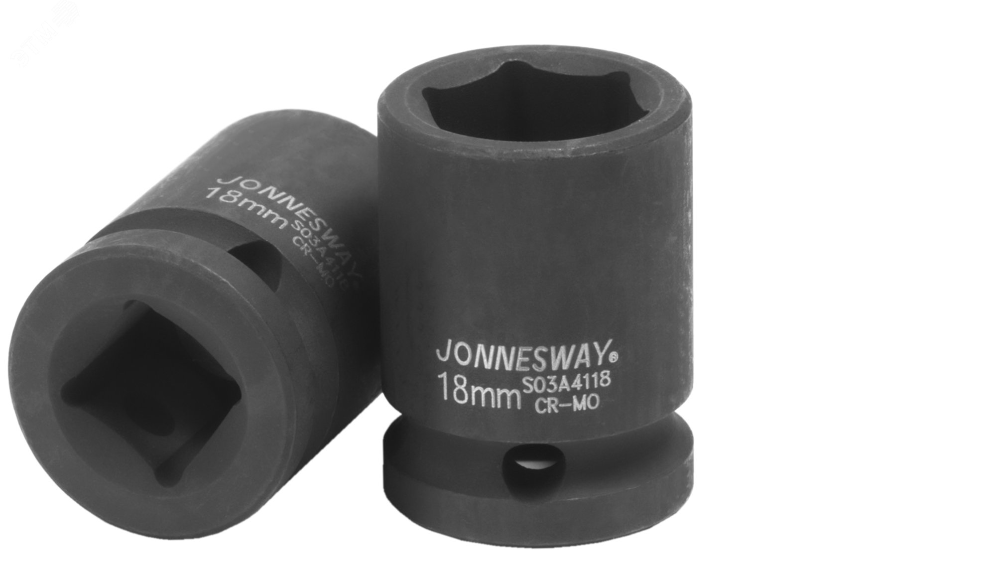 Изображение товара Головка торцевая ударная 1/2''DR 18 мм Jonnesway профессиональная