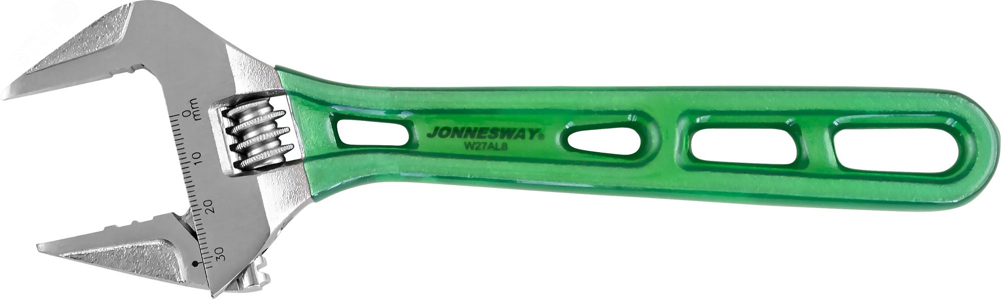 Изображение товара Ключ разводной с облегченной рукояткой, 0-32 мм, L-200 мм (шт)