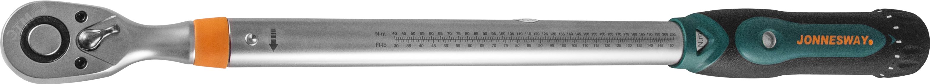 Ключ динамометрический 1''DR повышенной точности, 200-1000 Нм T211000N Jonnesway