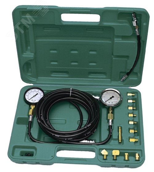 Изображение товара Тестер контроля давления гидравлических контуров АКПП с манометрами и переходниками