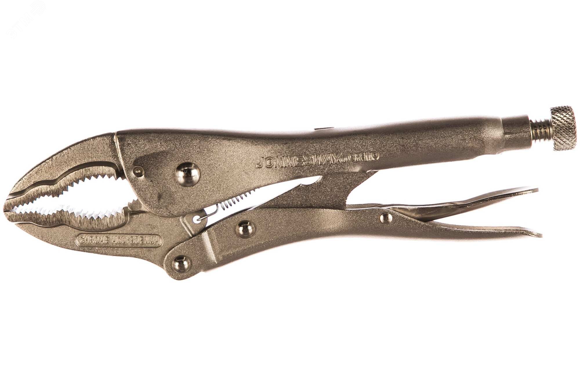 Изображение товара Зажим ручной с фиксацией двойной трубный 250 мм для монтажа и сварочных работ