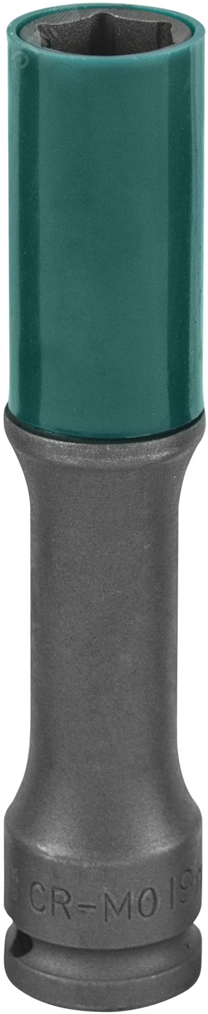 Изображение товара Головка торцевая ударная тонкостенная глубокая для колесных дисков 19 мм (шт)