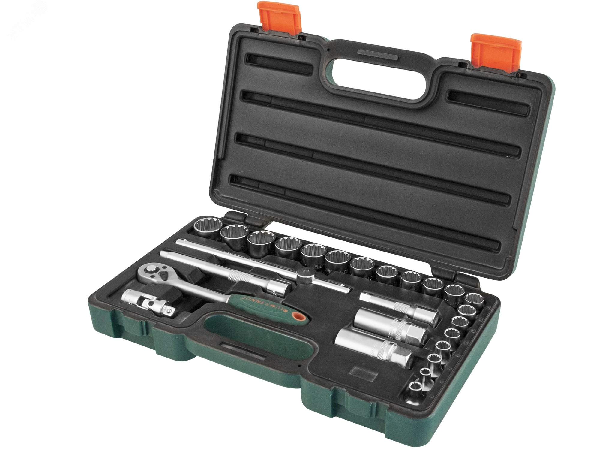 Изображение товара Набор головок торцевых 3/8''DR Super Tech, 26 предметов (шт)