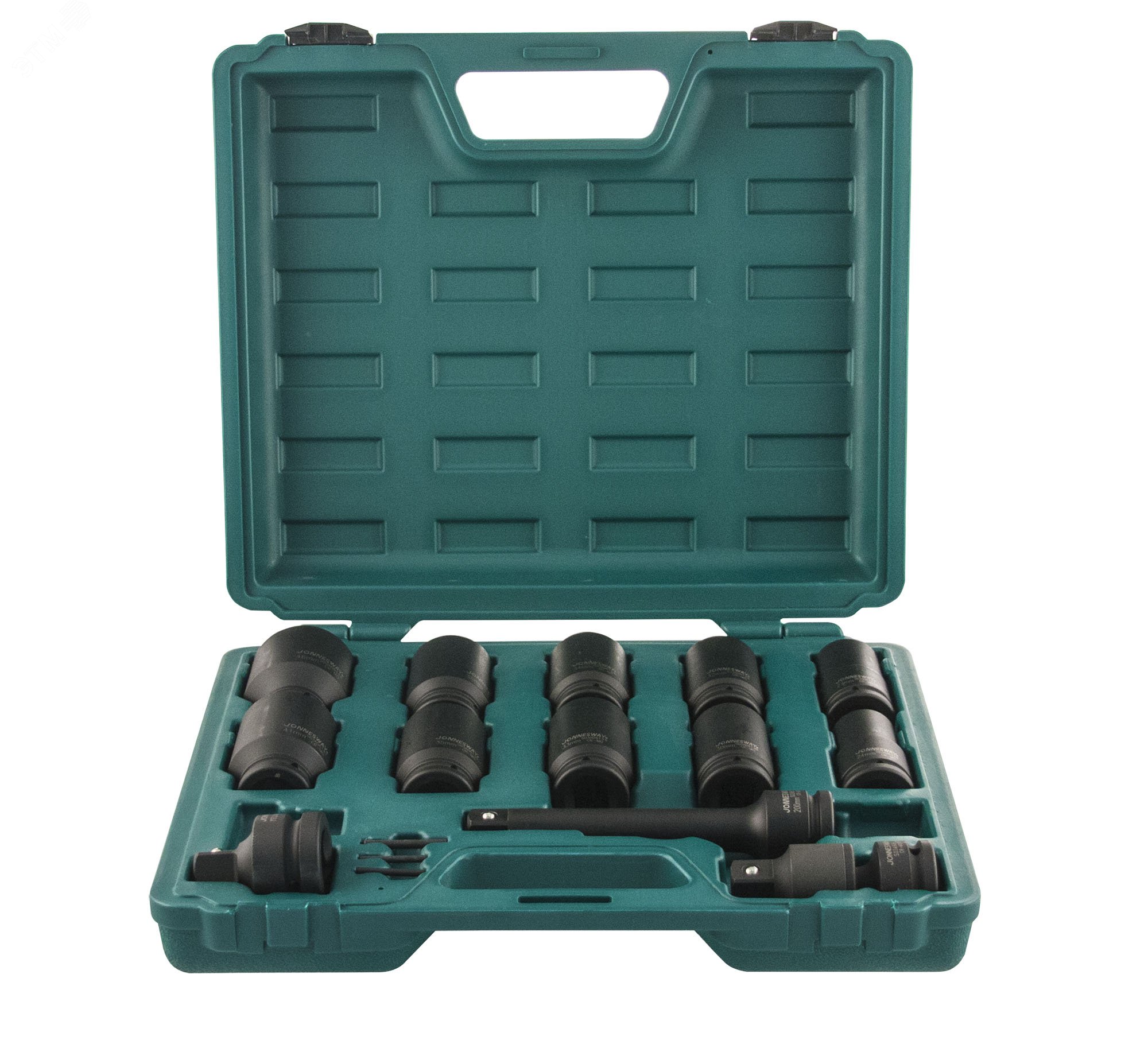 Изображение товара Набор головок торцевых ударных глубоких 3/4"DR 24-46 мм 20 предметов