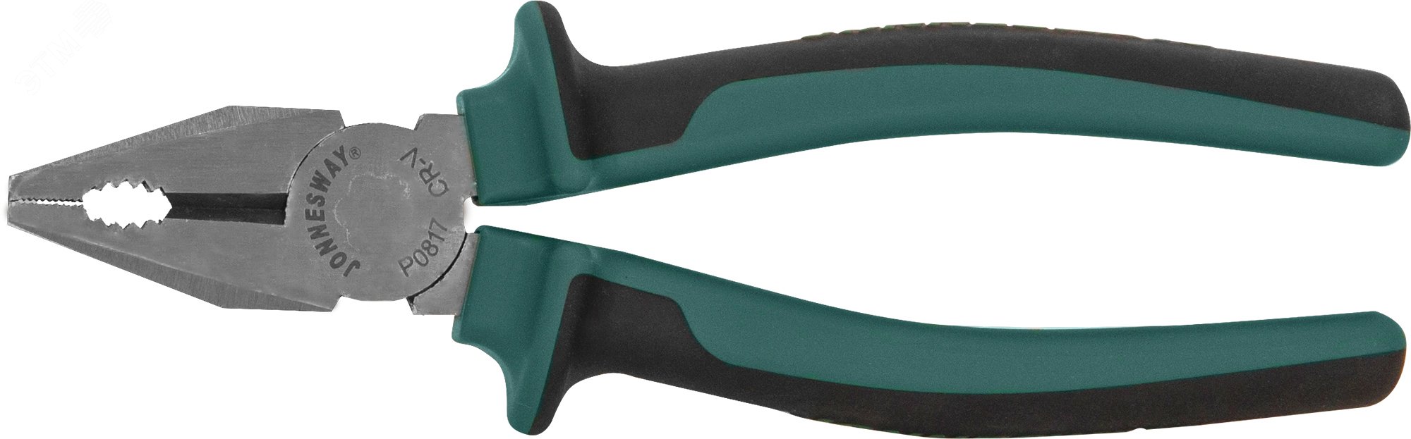 Изображение товара Пассатижи с двухкомпонентными рукоятками 180 мм Jonnesway