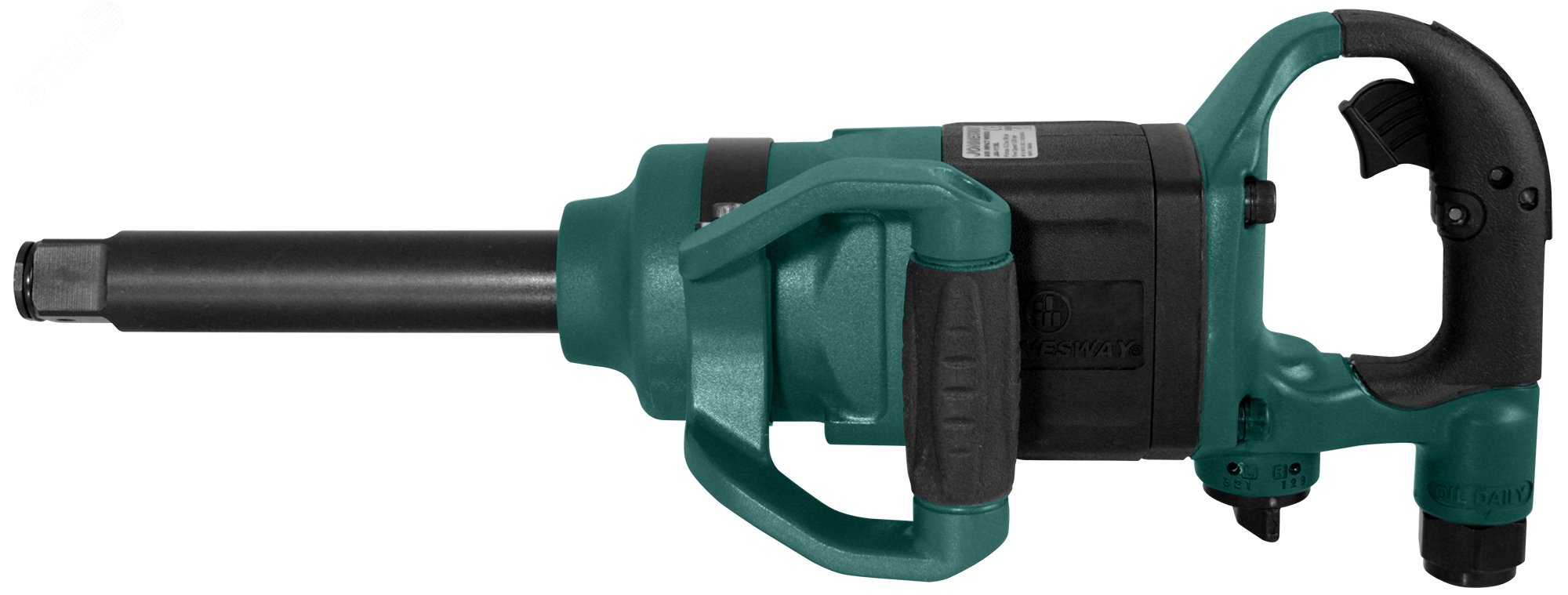 Изображение товара Пневматический ударный гайковерт 1''DR, 2712 Нм, 5000 об/мин, легкий