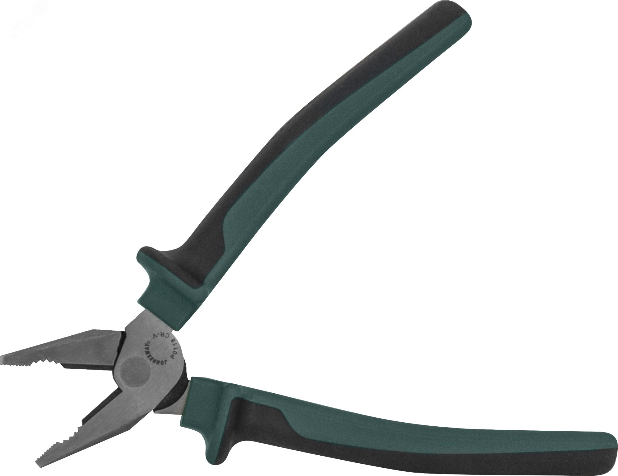 Изображение товара Пассатижи с увеличенными рычагами и двухкомпонентными рукоятками 180 мм