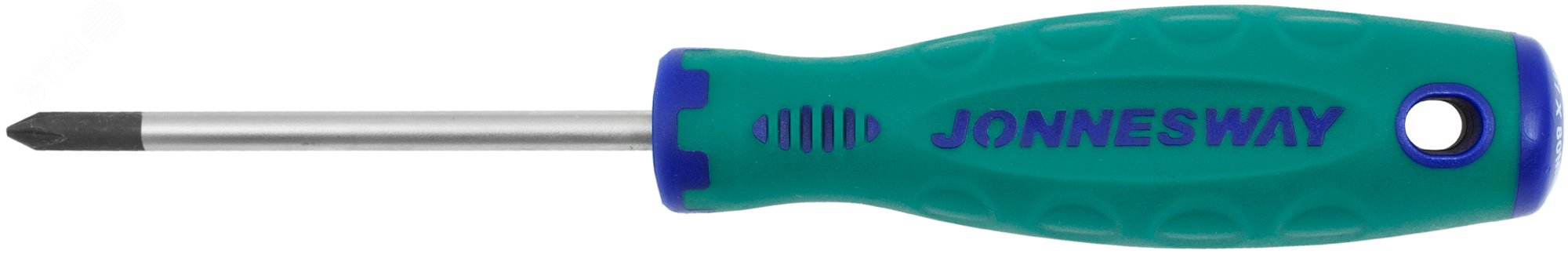 Изображение товара Отвертка стержневая крестовая ANTI-SLIP GRIP, PH1x80 мм (шт)