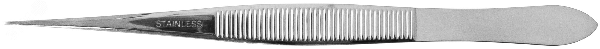 Изображение товара Пинцет универсальный 115 мм профессиональный и бытовой инструмент