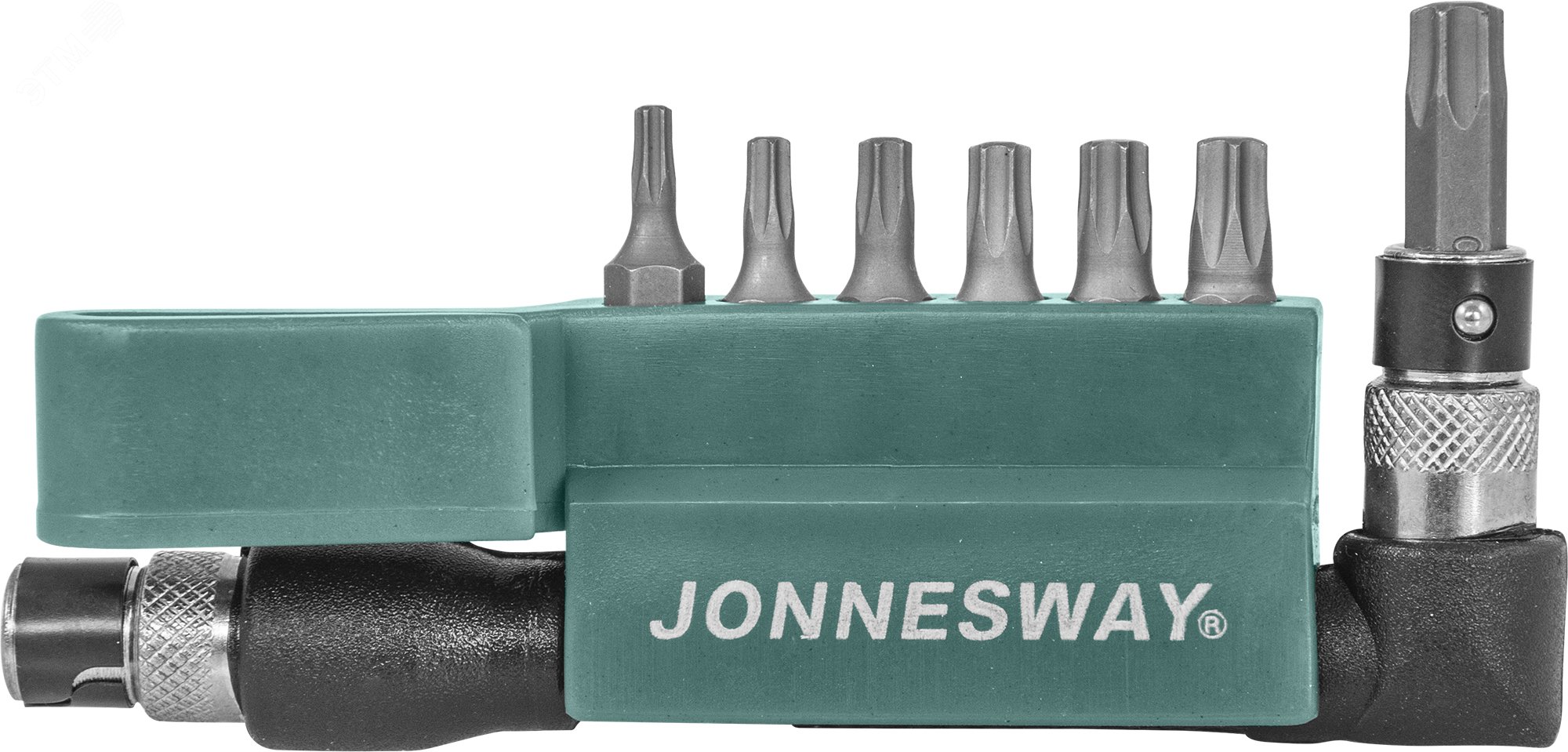 Изображение товара Комплект вставок-бит Jonnesway TORX® 1/4''DR T10-T40, 8 предметов
