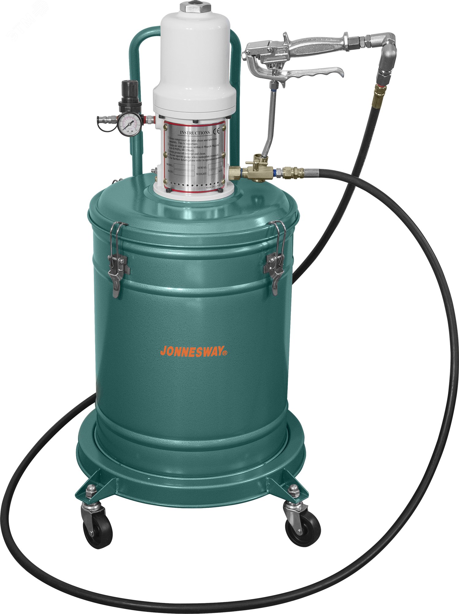 Изображение товара Нагнетатель консистентных смазок 30 литров для профессионального использования