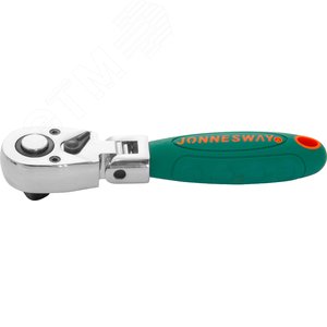 Изображение товара Рукоятка трещоточная укороченная с шарниром 1/2''DR, 36 зубцов, 190 мм (шт)