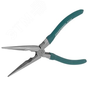 Изображение товара Длинногубцы прямые, многофункциональные, с ПВХ рукоятками, 200 мм (шт)