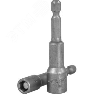 Изображение товара Вставка-бита 1/4''DR шестигранная 6 мм с магнитной рабочей поверхностью, 65 мм (шт)