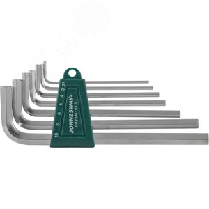 Изображение товара Комплект угловых шестиграников LONG 2,5-10мм, 7 предметов S2 материал (шт)