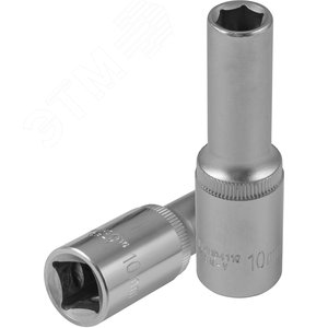 Изображение товара Головка торцевая глубокая 1/2''DR, 10 мм (шт)