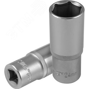 Изображение товара Головка торцевая глубокая 1/2''DR, 24 мм (шт)