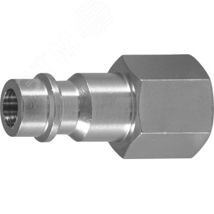 Изображение товара Штуцер БРС европейского типа с внутренней резьбовой частью BSPT 1/4'' (шт)