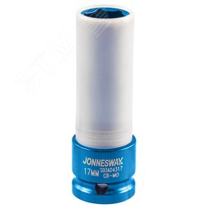 Изображение товара Головка торцевая ударная удлиненная тонкостенная 1/2''DR для легкосплавных колесных дисков, 17 мм (шт)