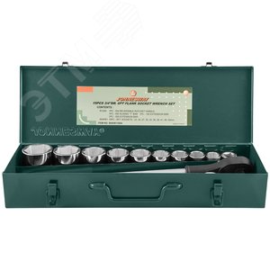 Изображение товара Набор головок торцевых 3/4''DR, 22-50 мм, 15 предметов (шт)