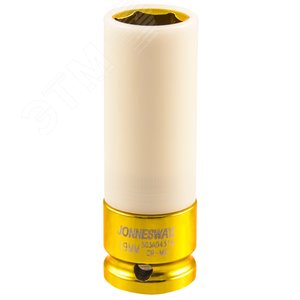 Изображение товара Головка торцевая ударная удлиненная тонкостенная 1/2''DR для легкосплавных колесных дисков, 19 мм (шт)