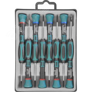 Изображение товара Набор отверток для точной механики, 50 мм, 8 предметов (шт)