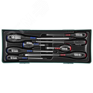 Изображение товара Набор отверток стержневых FULL STAR в ложементе, 8 предметов (шт)