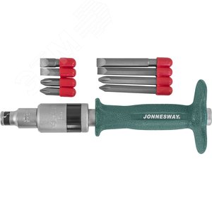 Изображение товара Отвертка ударная SL 8,10 (36,80 мм) PH 2,3 (36,80 мм), 9 предметов (шт)