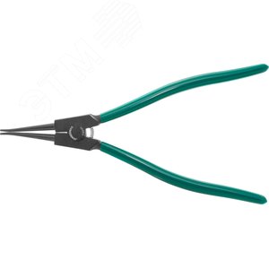 Изображение товара Щипцы прямые для стопорных колец удлиненные с ПВХ рукоятками, разжим, 85-165 мм, 3.5-4.0 мм, 310 мм (шт)