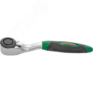 Изображение товара Рукоятка трещоточная для вставок-бит 1/4''HDR, мини, 60 зубцов (шт)