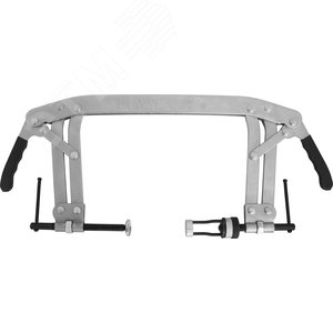 Изображение товара Рассухариватель клапанов С-образный с насадками диаметром 16 и 25 мм, диапазон захвата 50-175 мм, глубина скобы 165 мм (шт)