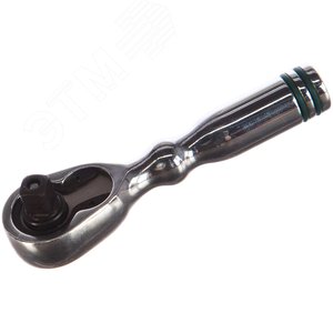 Изображение товара Рукоятка трещоточная укороченная 1/4''DR, 48 зубцов, 90 мм (шт)