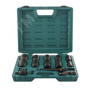 Изображение товара Набор головок торцевых ударных глубоких 3/4''DR, 24-46 мм, 20 предметов (шт)