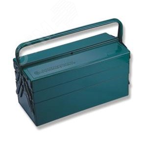 Изображение товара Ящик для инструментов 3-ех полочный, портативный 470*220*350 мм (шт)