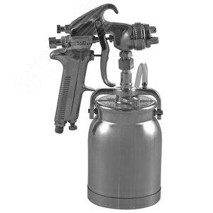 Изображение товара Пистолет покрасочный ''Краскопульт'', бачок нижний металлический 1 л, дюза 1.6 мм (шт)