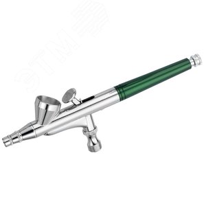 Изображение товара Аэрограф, бачок верхний металлический 1.5 мл, дюза 0.2 мм (шт)