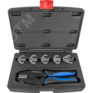 Изображение товара Пресс-клещи обжимные со вставками в наборе, 7 предметов (шт)