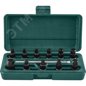 Изображение товара Комплект для откручивания масляных пробок, 12 предметов (шт)