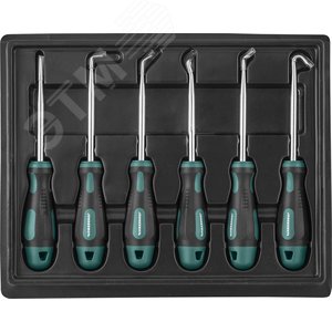 Изображение товара Набор крючков для демонтажа уплотнительных колец, 6 предметов (шт)