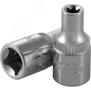 Изображение товара Головка торцевая 1/4''DR, внешний TORX®, Е6 (шт)