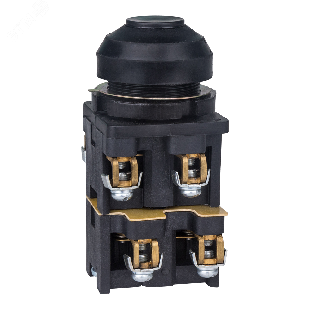 Изображение товара Выключатель кнопочный КЕ 082-У2-исп.3- черный