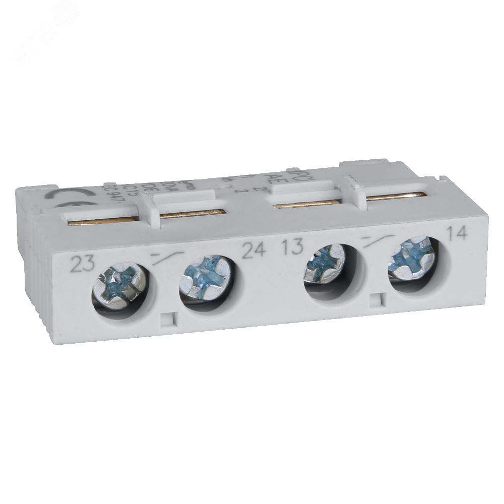 Изображение товара Контакт вспомогательный КВП32-20 для защиты электродвигателей серия ПРК