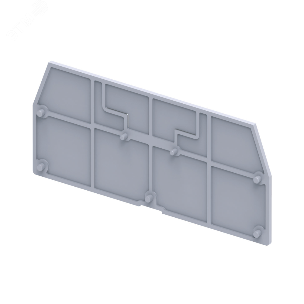 Изображение товара Крышка концевая OptiClip EPCDS6U-серый для клемм CDS6U (шт)