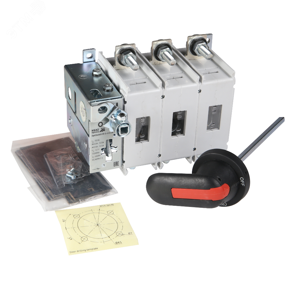 Выключатель нагрузки OptiSwitch DI-2-315-3P артикул 274888 КЭАЗ ...