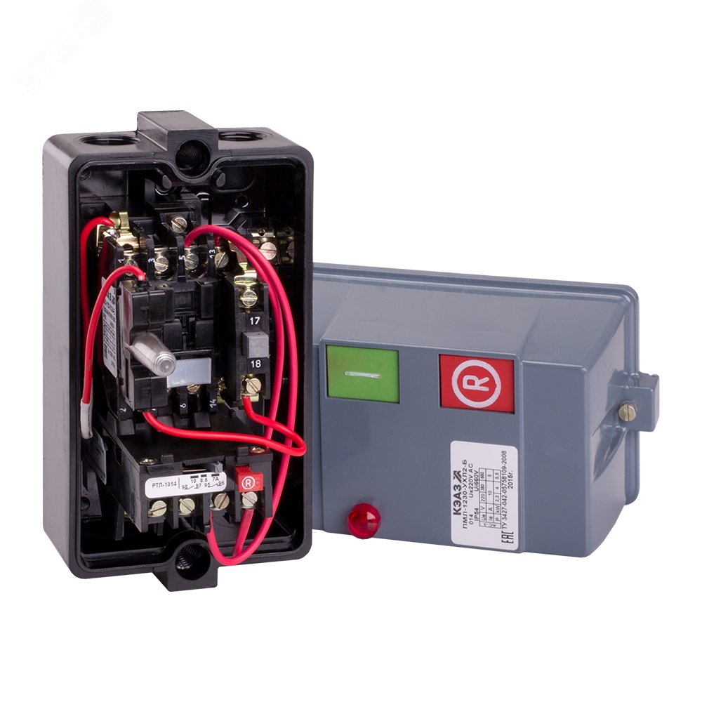 Пускатель ПМЛ-1230-10А-220AC-(7-10А)-УХЛ2-Б (227122) КЭАЗ купить цена