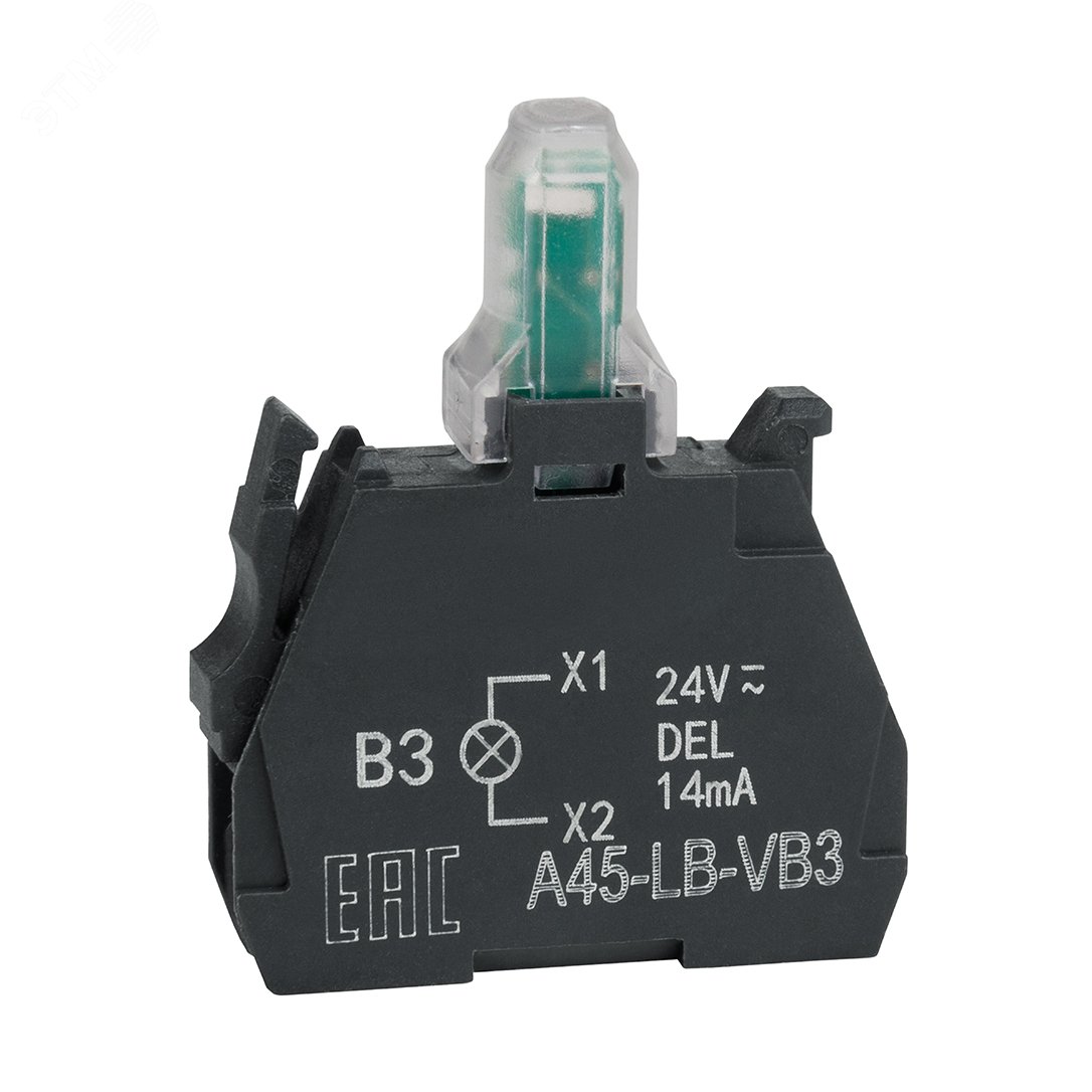 Световой блок OptiSignal D22 A45-LB-VM3 зеленый 230-240VAC ZBVM3 332208 КЭАЗ