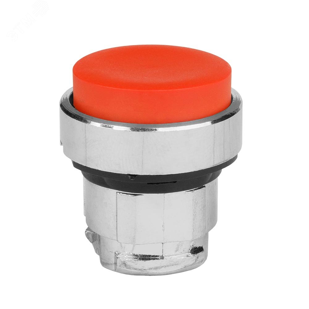 Изображение товара Головка кнопки OptiSignal D22 A4-PJ-4 с выступом красный металлический материал